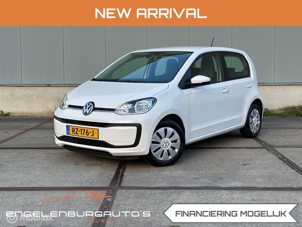 Volkswagen Up! - 1.0 BMT move up airco, bluetooth, NAP - AutoWereld.nl