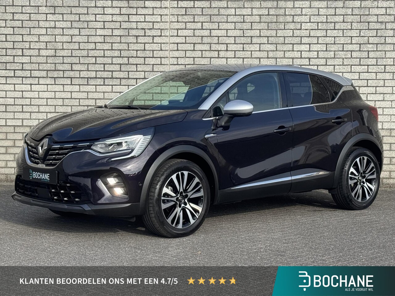 Renault Captur - 1.3 TCe 130 Initiale Paris | Leder | Apple CarPlay / Android Auto | Stoel + Stuurverwarmin - AutoWereld.nl