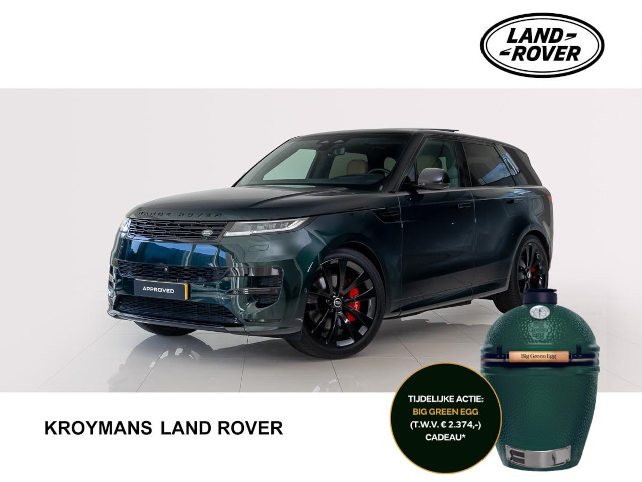 Land Rover Range Rover Sport - 3.0 P550e Autobiography PHEV | British Racing Green | Carbon | Full XPEL | 23" - AutoWereld.nl
