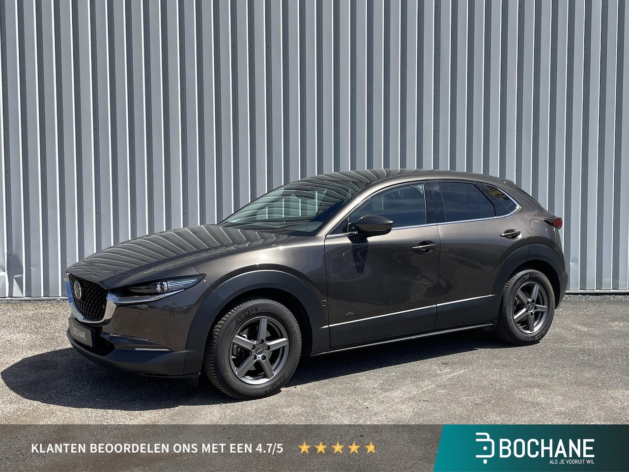 Mazda CX-30 - 2.0 e-SkyActiv-G M Hybrid Homura | Trekhaak afneembaar | BOSE | Leder | Stoel- en stuurver - AutoWereld.nl