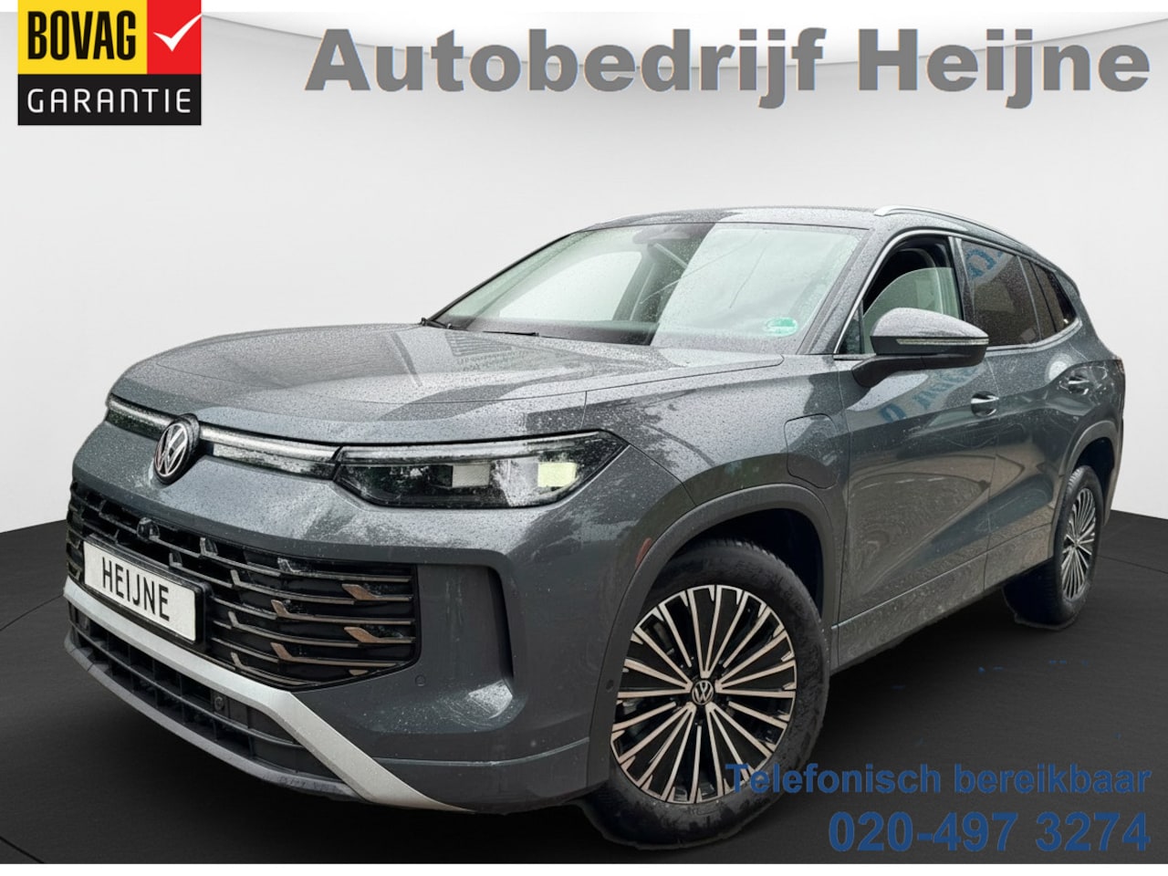 Volkswagen Tayron - 1.5 eHybrid PHEV 204PK ELEGANCE 360CAMERA/NAVI/SFEERVERL/ PLUG-IN HYBRIDE - AutoWereld.nl