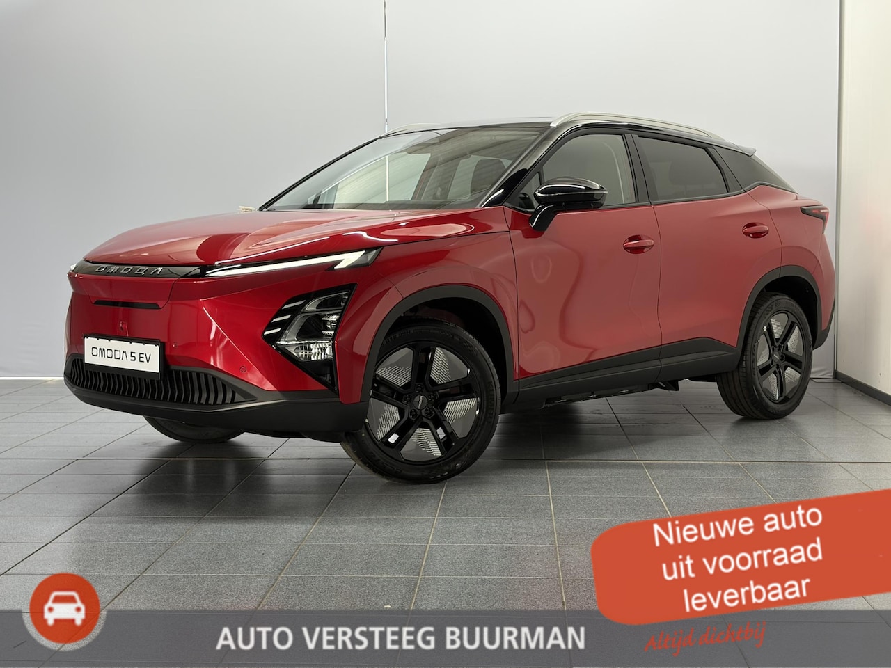 Omoda 5 - EV Premium 61 kWh Heel compleet met schuifdak, lederen bekleding en rondom camera's - AutoWereld.nl