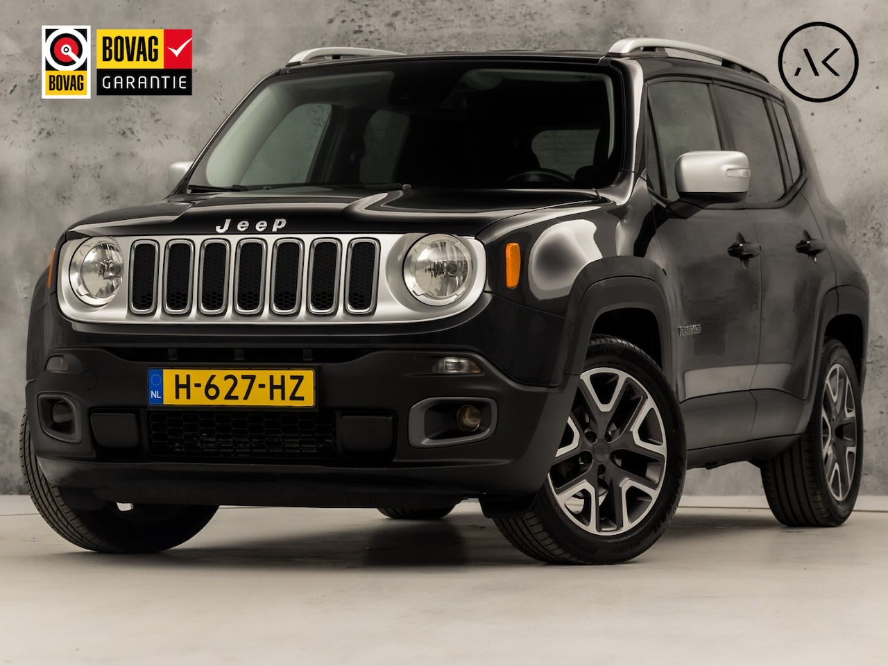 Jeep Renegade - 1.4 MultiAir Sport (NAVIGATIE, CLIMATE, GETINT GLAS, SPORTSTOELEN, CRUISE, KEYLESS, PARKEE - AutoWereld.nl
