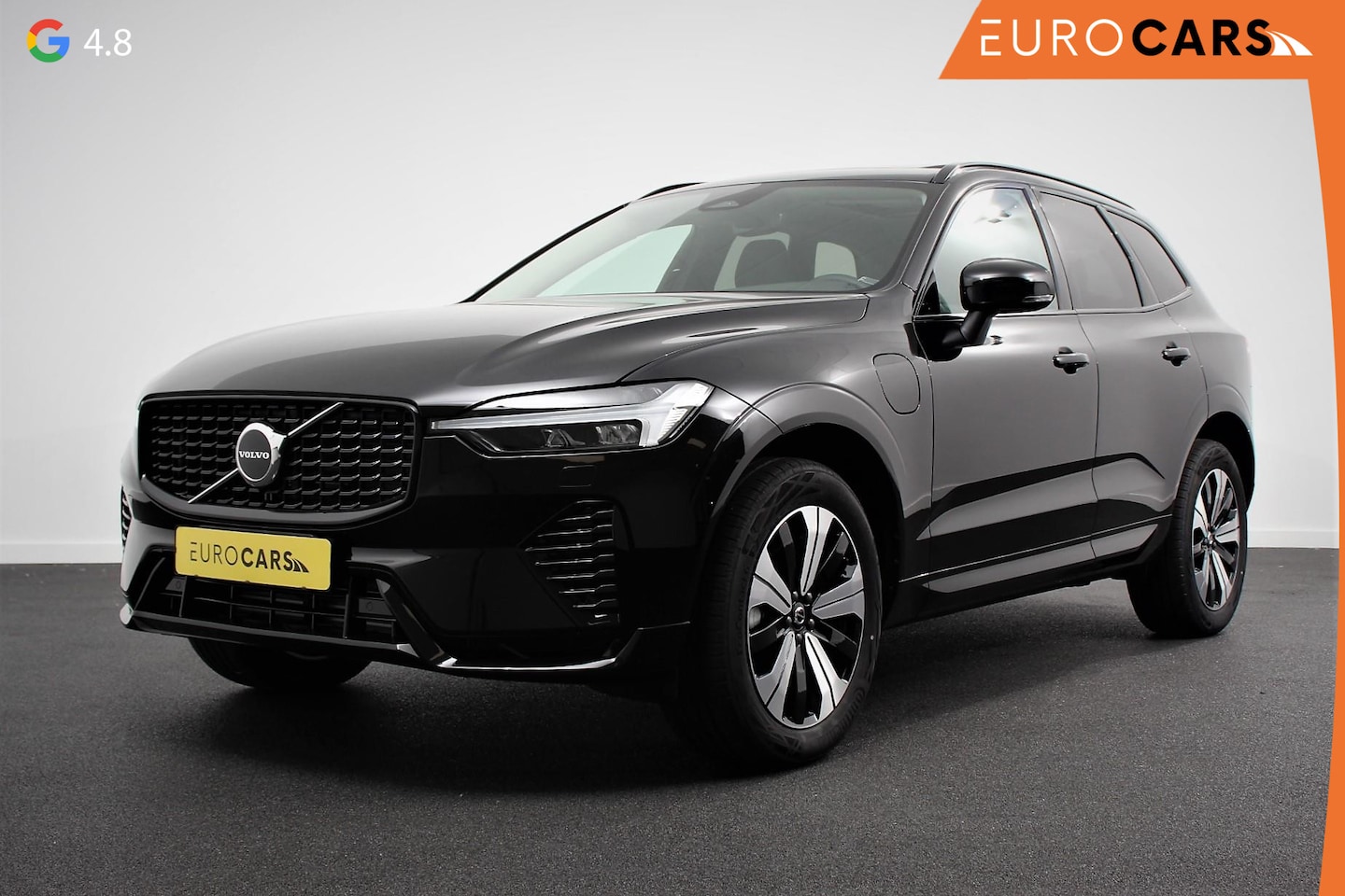 Volvo XC60 - 2.0 T6 Plug-in hybrid AWD Plus Dark Adaptieve cruise control Leder Navigatie Google Harman - AutoWereld.nl