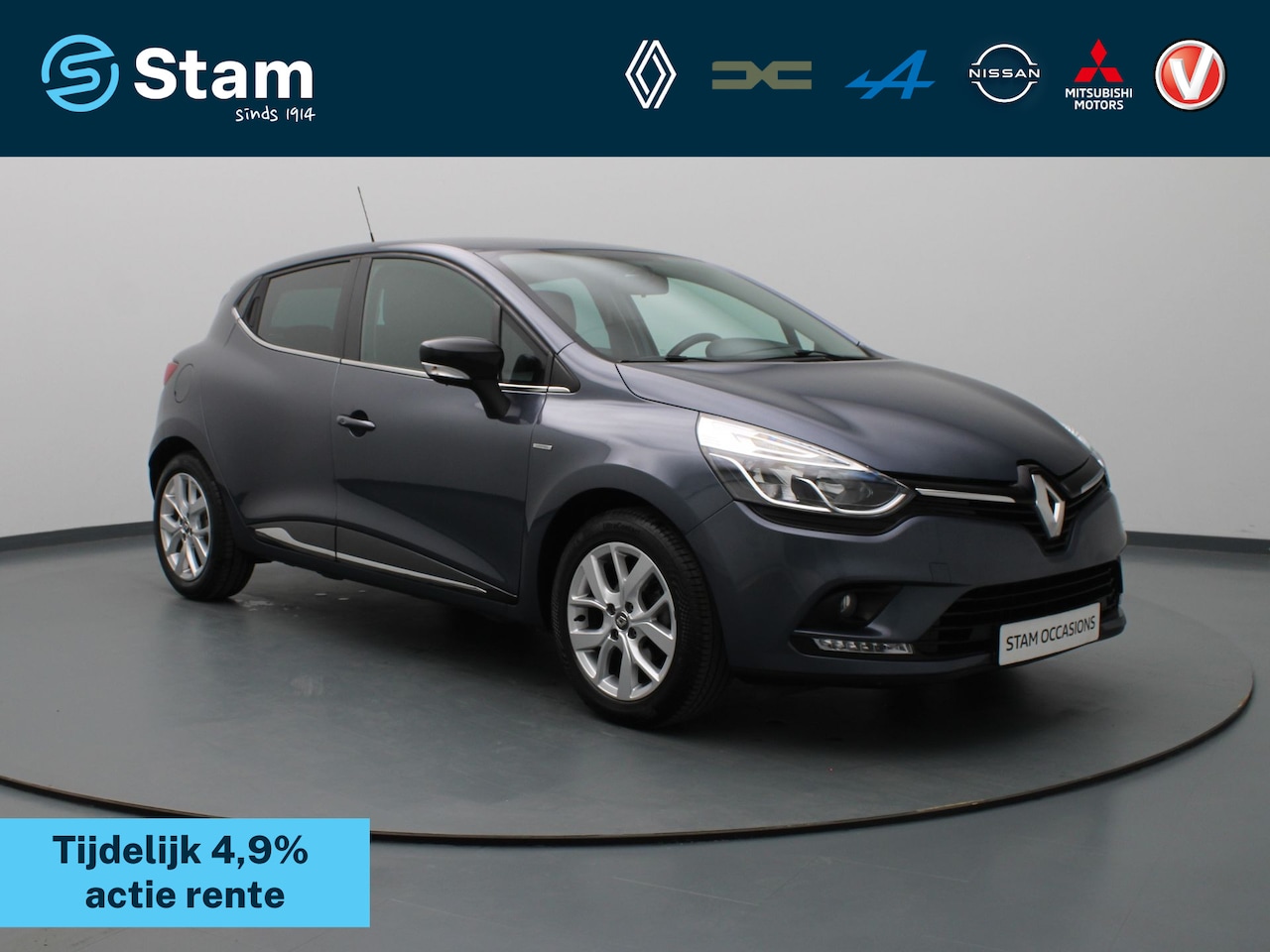Renault Clio - TCe Limited 90pk Airco | Cruise | Navi | Parkeersens. achter - AutoWereld.nl