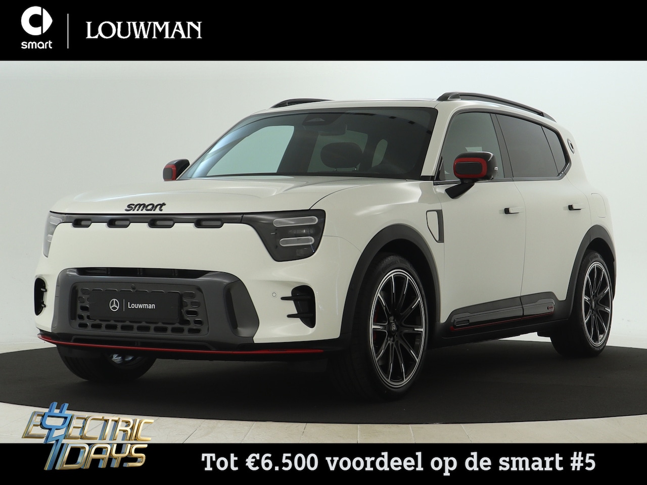 Smart #5 - Brabus 100 kWh | Head-up Display | Warmtepomp | Matrix LED-koplampen | | HALO panoramisch - AutoWereld.nl