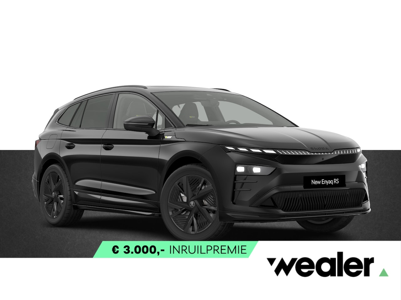 Skoda Enyaq iV - RS 4X4 340 PK - AutoWereld.nl