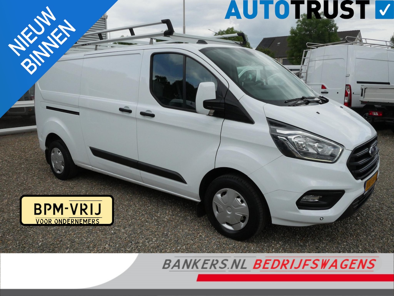 Ford Transit Custom - 2.0 TDCI 130PK, L2, Hybride, Airco - AutoWereld.nl