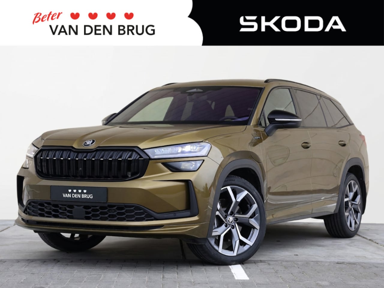 Skoda Kodiaq - 1.5 TSI PHEV Sportline Business 204 pk | Trekhaak | Stoelverwarming | Keyless | Side Assis - AutoWereld.nl
