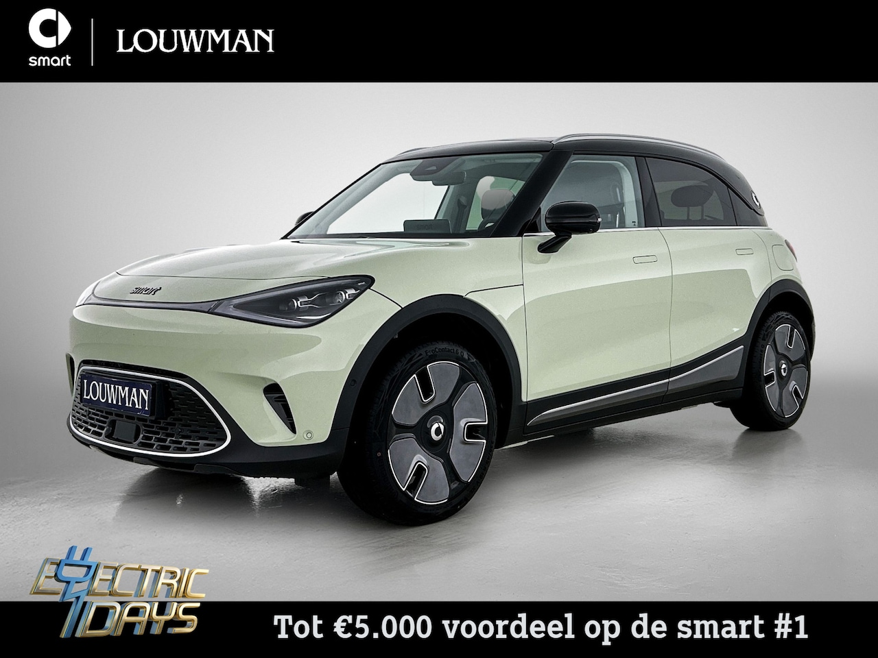 Smart #1 - Premium 66 kWh | Warmtepomp | Memorypakket voorstoelen | Head-up display | Matrix Led kopl - AutoWereld.nl