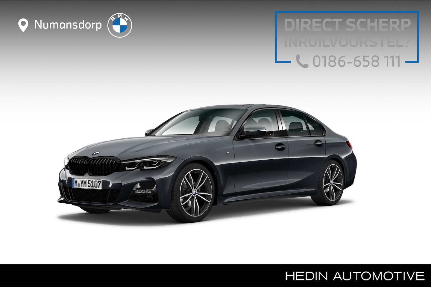 BMW 3-serie - 318i | M-Sport | High Exe | 19'' | Schuif-/Kanteldak | Camera | HiFi - AutoWereld.nl