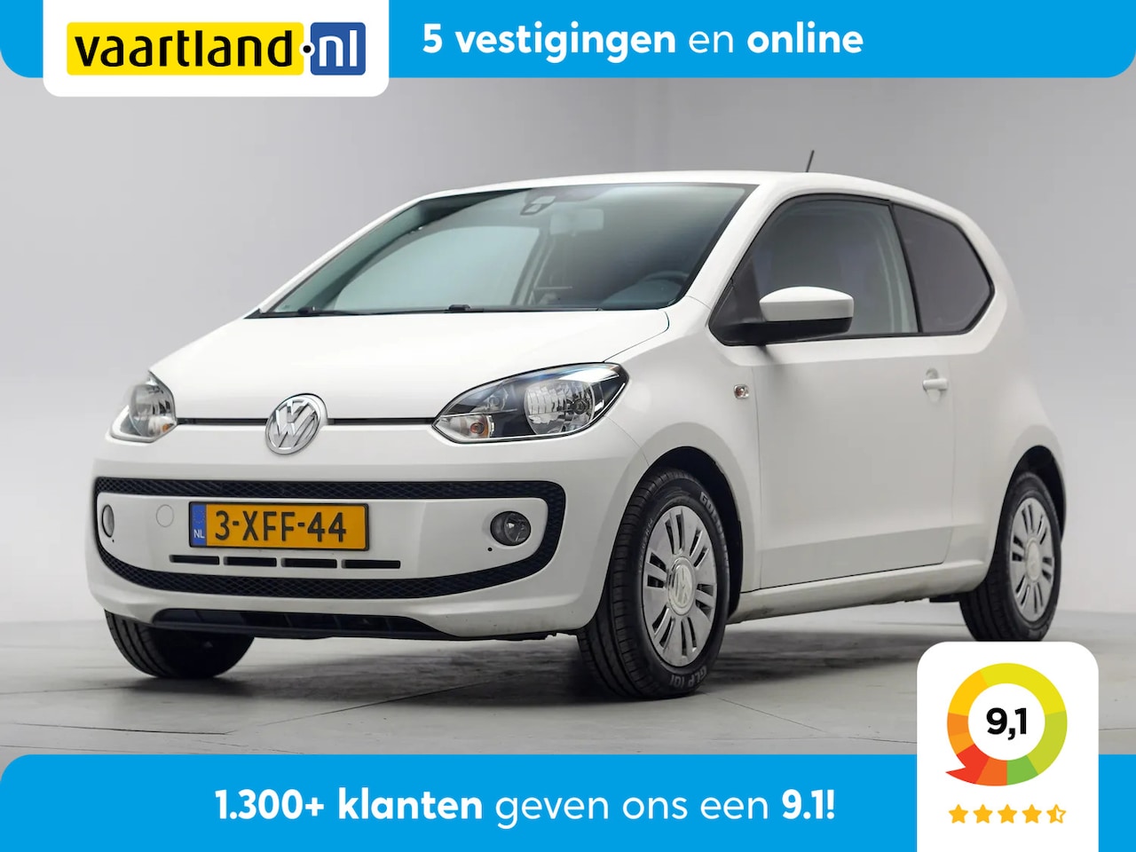 Volkswagen Up! - 1.0 move up! [ Navi Airco Stoelverwarming ] - AutoWereld.nl