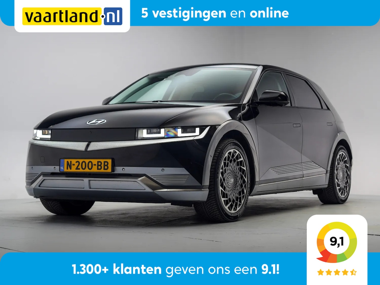 Hyundai IONIQ 5 - 73 kWh Project 45 AWD 3-Fase [ Solarroof Leder 360°cam Apple/Android ] - AutoWereld.nl