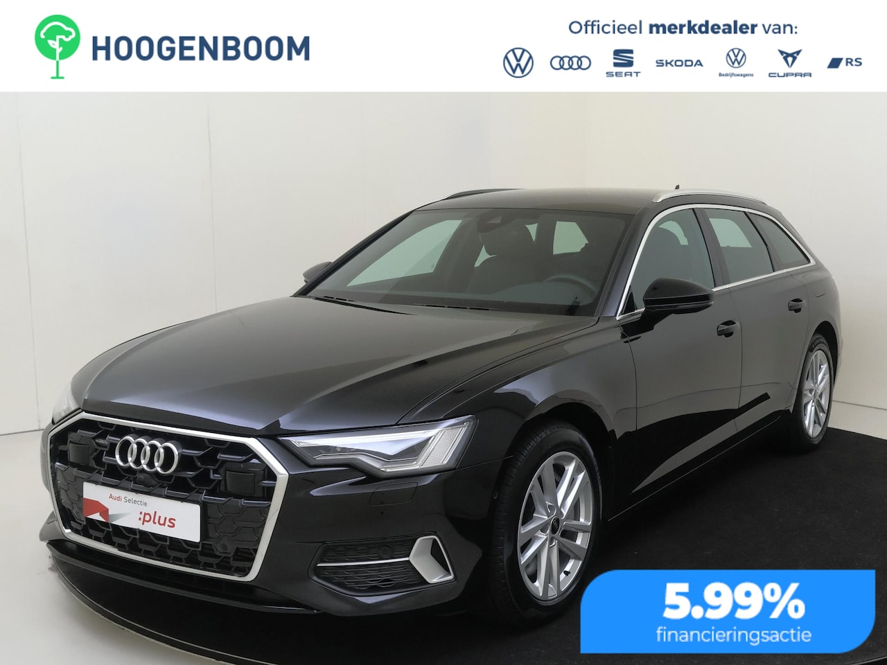 Audi A6 Avant - 50 TFSI e quattro Advanced edition | SoH 97% | Trekhaak | 360 camera | 4-zone airco | Park - AutoWereld.nl