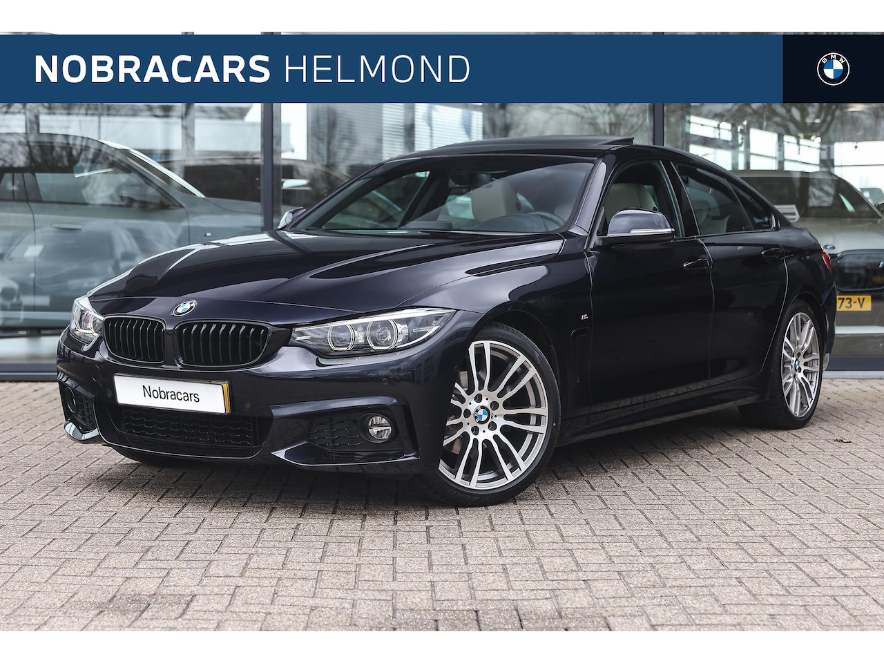 BMW 4-serie Gran Coupé - 420i High Executive M Sport Automaat / Schuif-kanteldak / Sportstoelen / Achteruitrijcamer - AutoWereld.nl