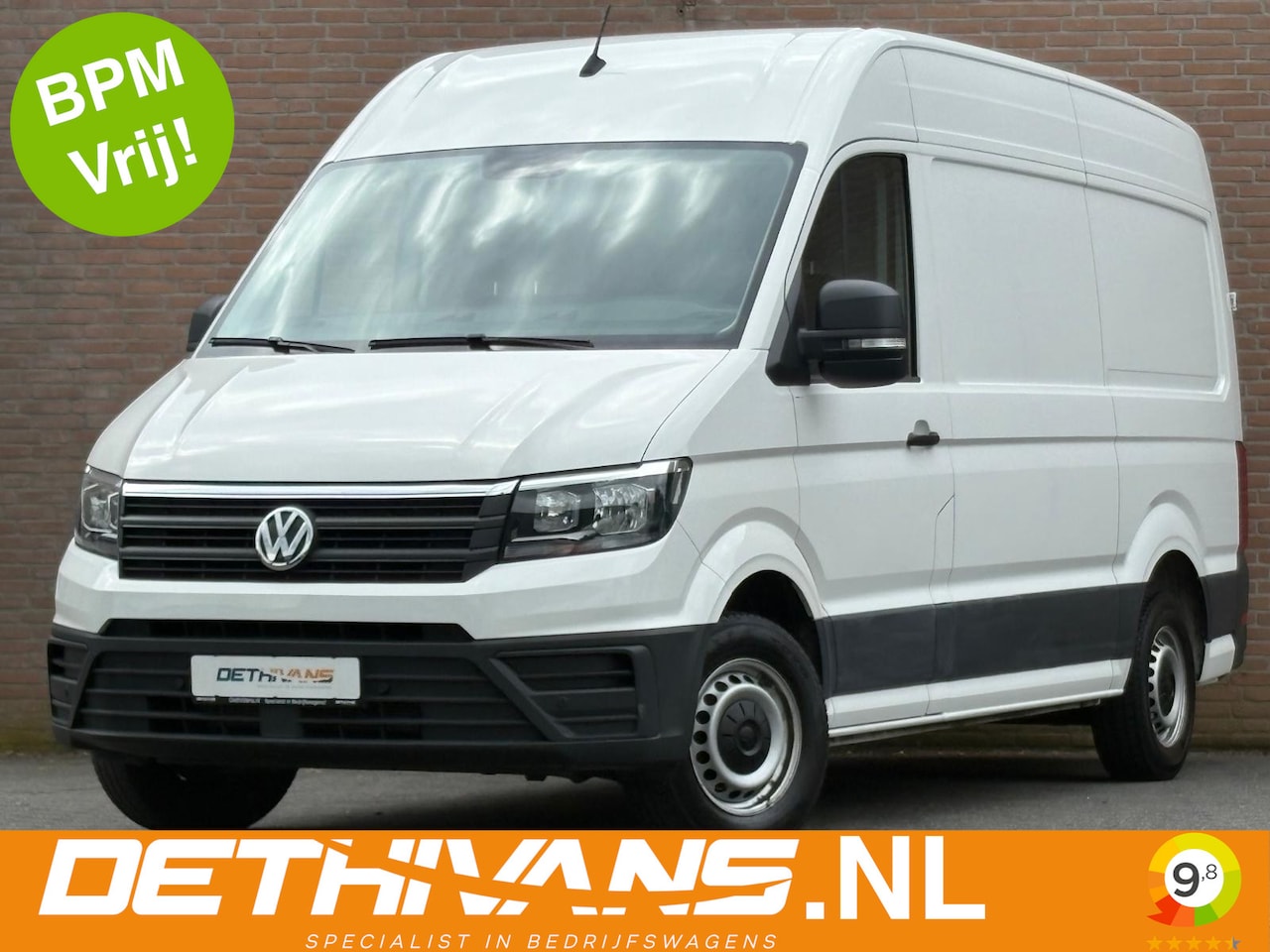 Volkswagen Crafter - 2.0TDI 140PK DSG L3H3 / Carplay / Airconditioning / Euro6 - AutoWereld.nl
