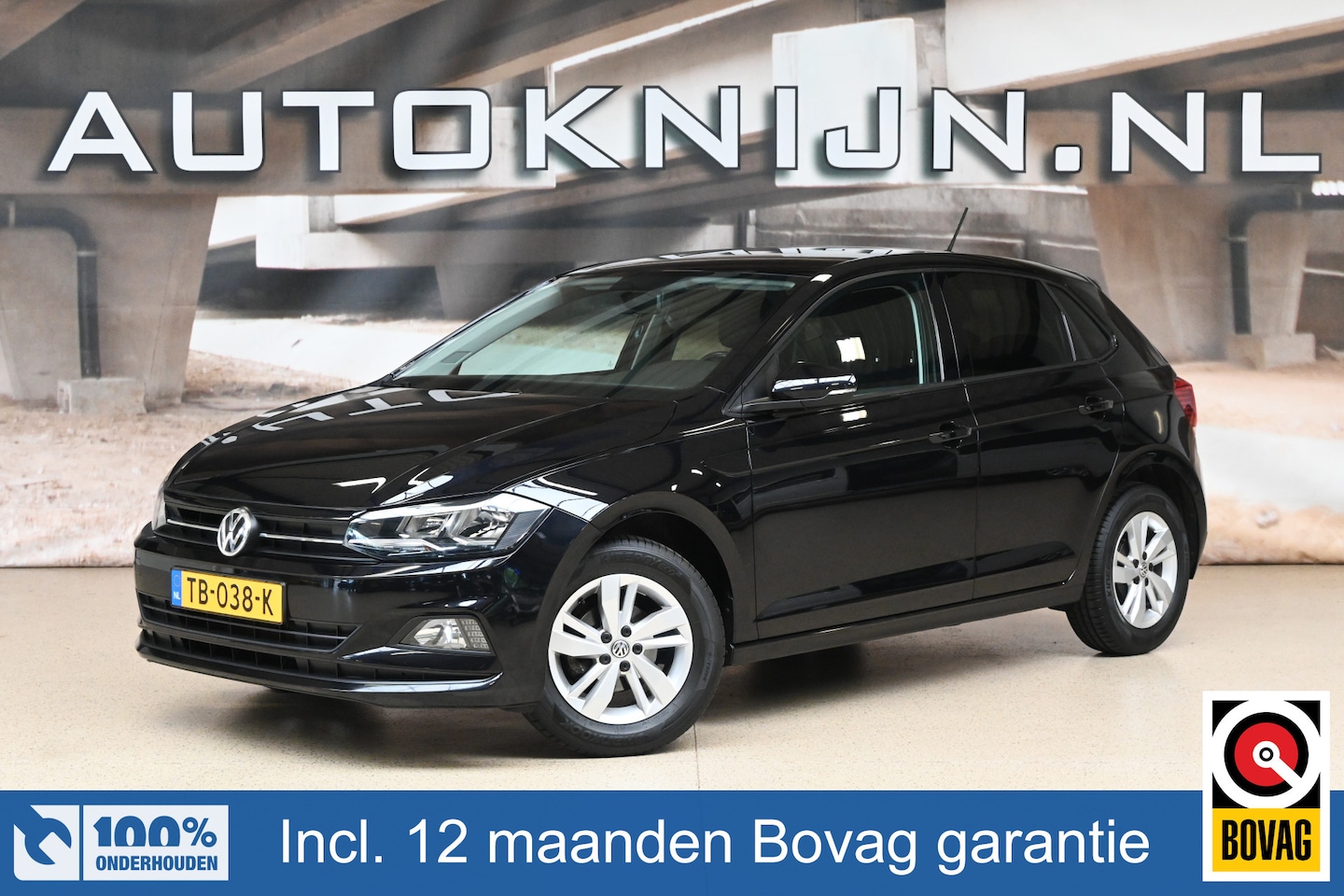 Volkswagen Polo - 1.0 TSI 95pk Comfortline | NL-auto | ACC | App-connect | 100% (Dealer) onderhouden label - AutoWereld.nl