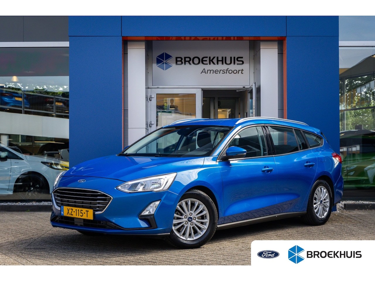 Ford Focus Wagon - 1.5 EcoBoost Titanium Business 150pk | Trekhaak/1500kg | Stoel/stuur/voorruit verwarming | - AutoWereld.nl