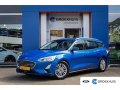 Ford Focus Wagon - 1.5 EcoBoost Titanium Business 150pk | Trekhaak/1500kg | Stoel/stuur/voorruit verwarming |