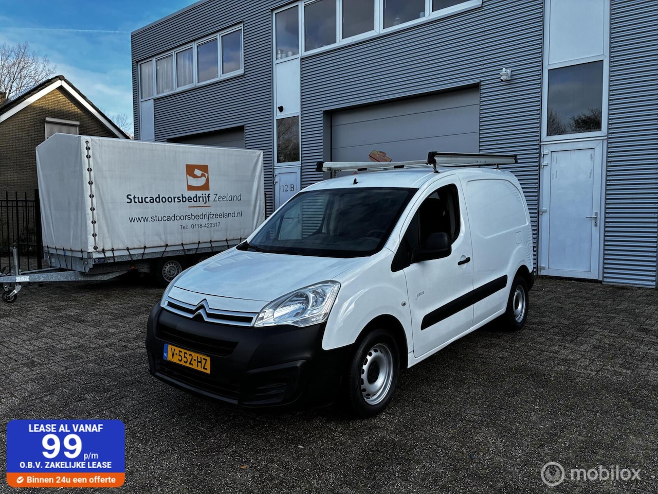 Citroën Berlingo - bestel 1.6 BlueHDI 75 Club AC Cruise Ex btw - AutoWereld.nl