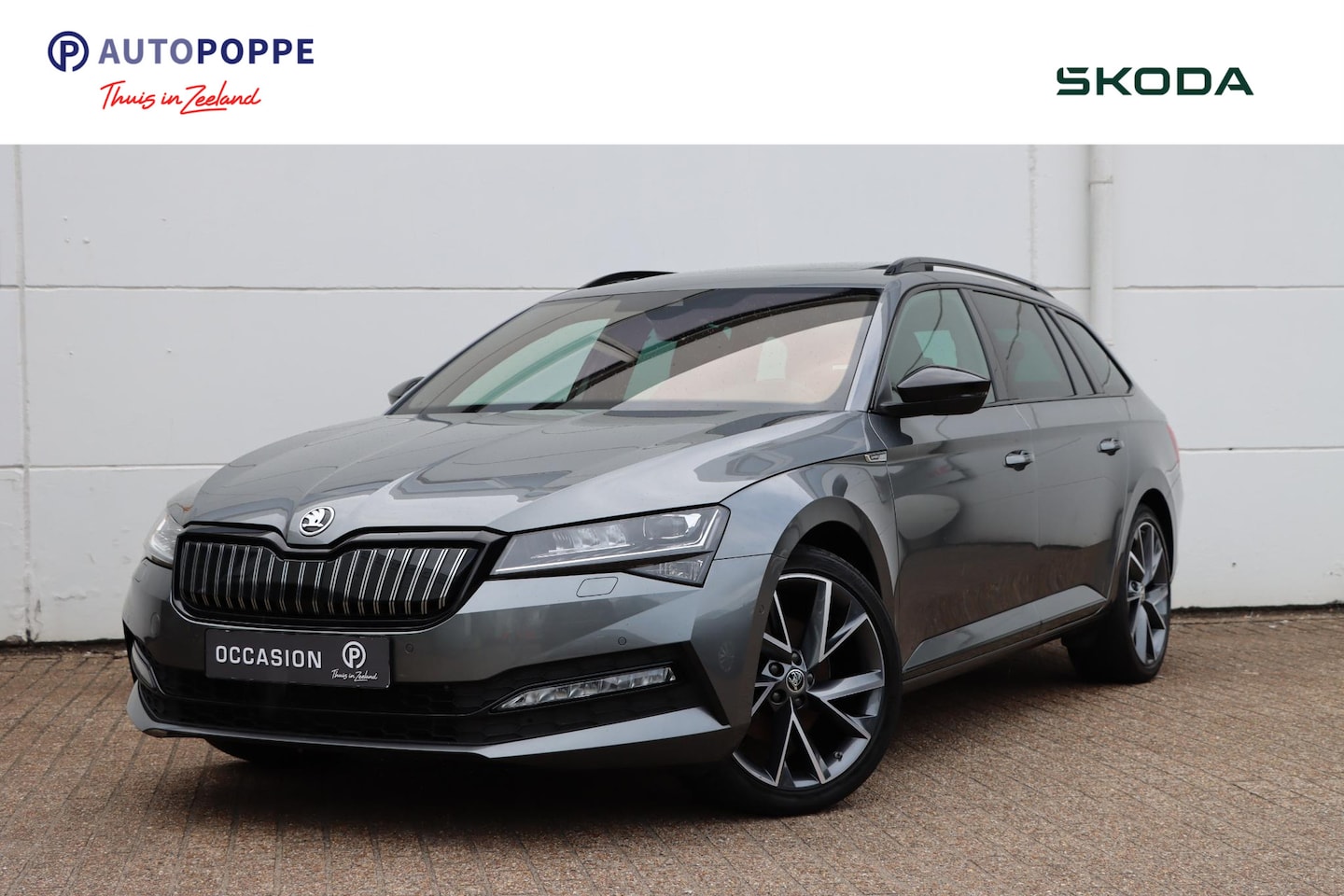 Skoda Superb Combi - 1.4 TSI iV Sportline Business 1.4 TSI iV Sportline Business 217pk - AutoWereld.nl