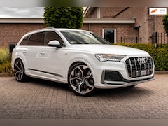 Audi Q7 - 55 TFSI e Quattro Pro Line S 381 PK 3x S-Line Luchtvering 360 Camera Elek. Trekhaak 22''