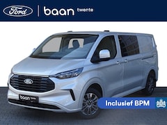 Ford Transit Custom - 320 2.0 TDCI L2H1 Limited Dubbel Cabine 136 PK AUT. | 2x Schuifdeur | Groot scherm | Apple