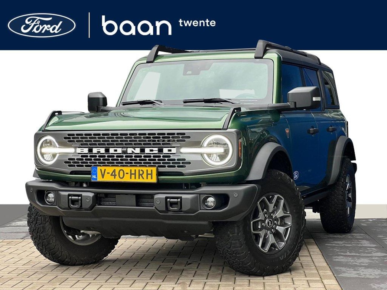Ford Bronco - 2.7 V6 335 PK BADLANDS | Grijs kenteken | Full Option | Napier SUV Tent - AutoWereld.nl