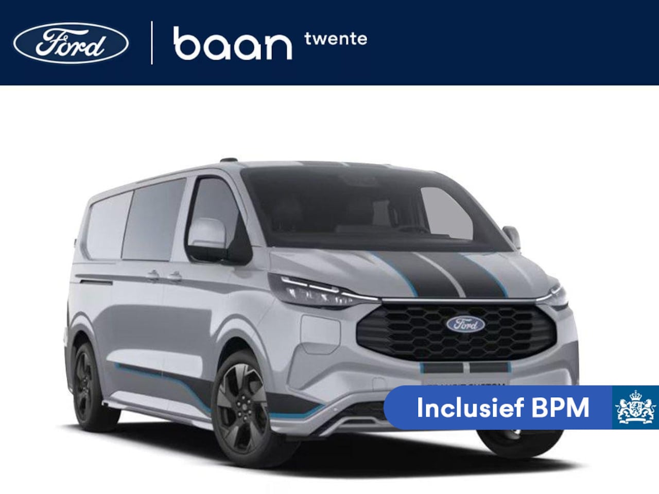 Ford Transit Custom - 320 2.5 PHEV L2H1 Sport Dubbel Cabine | INCL. BPM | FULL OPTION | - AutoWereld.nl