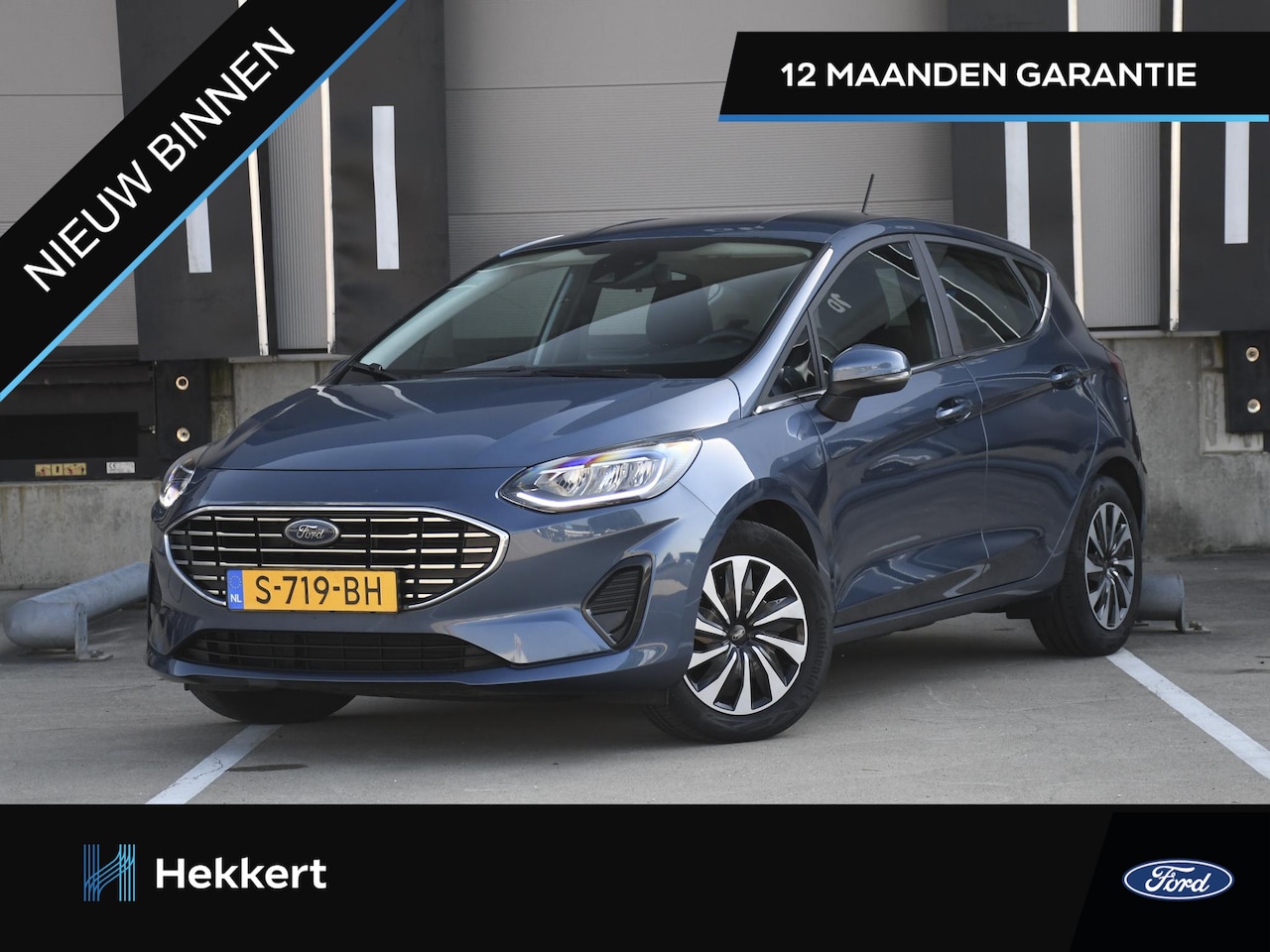 Ford Fiesta - Titanium 1.0 EcoBoost Hybrid 125pk PDC ACHTER | CRUISE.C | NAVI | DAB | AIRCO - AutoWereld.nl