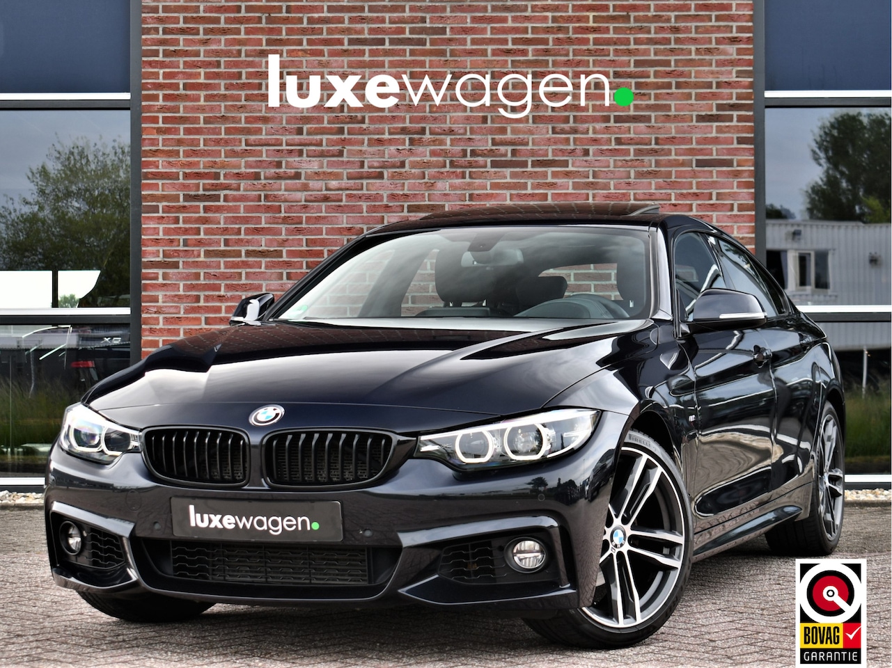 BMW 4-serie Gran Coupé - 418i M-Sport El-Dak HUD HiFi Camera NL-auto! Rijklaarprijs - AutoWereld.nl