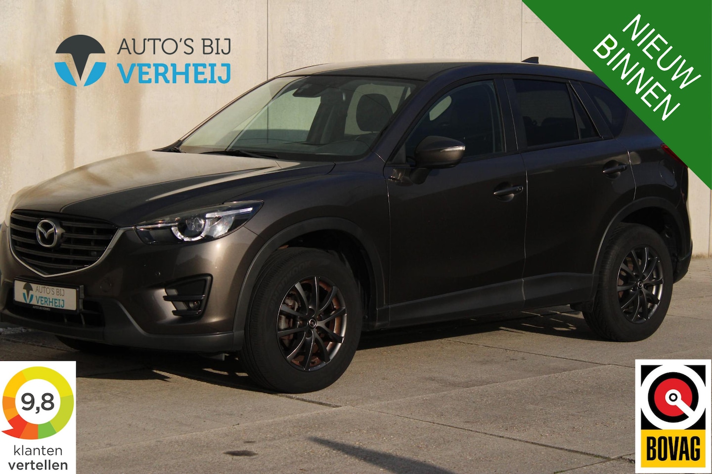 Mazda CX-5 - 2.0 SkyActiv-G 165 Skylease GT 2.0 SkyActiv-G 165 Skylease GT / NAVI / LEDER - AutoWereld.nl