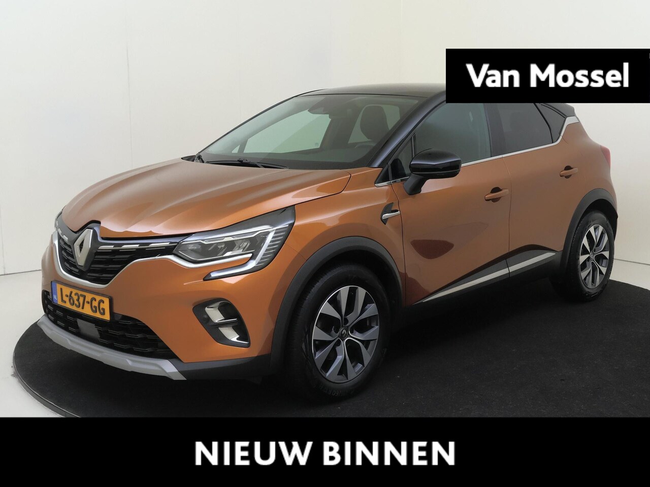 Renault Captur - 1.0 TCe 90 Intens | Navigatie | clima | two tone | LM velgen - AutoWereld.nl