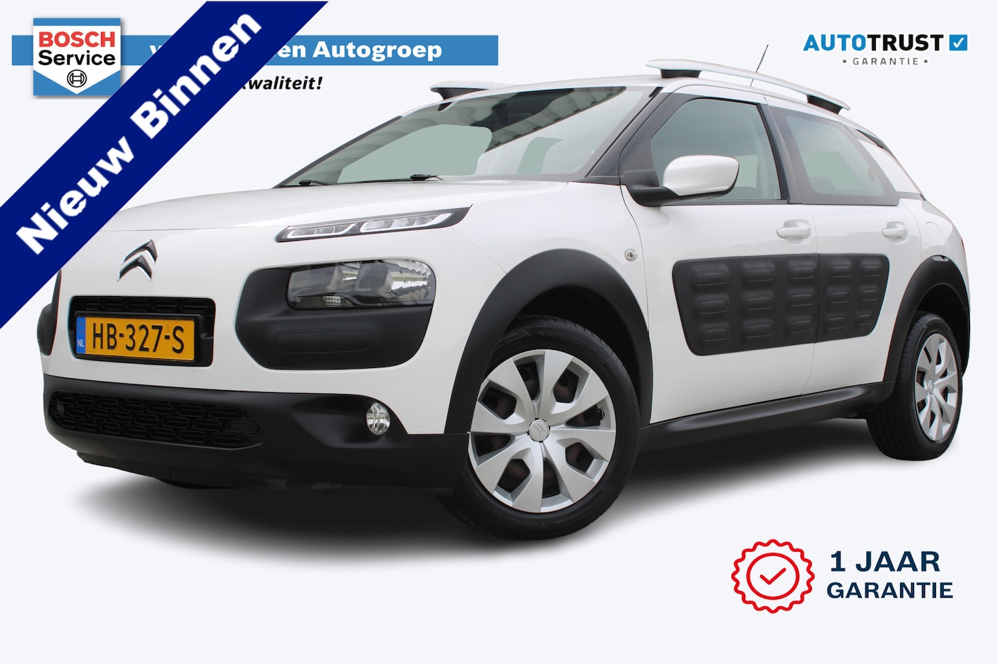 Citroën C4 Cactus - 1.2 PureTech Feel | Incl. 12 maanden garantie | Nieuwe distributieriem | Bluetooth | Cruis - AutoWereld.nl