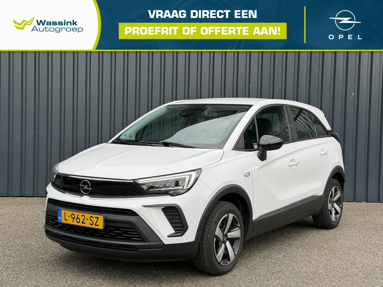 Opel Crossland - 1.2 Turbo Edition | Navigatie | Camera | Cruise Control | Parkeersensoren | Apple Carplay - AutoWereld.nl