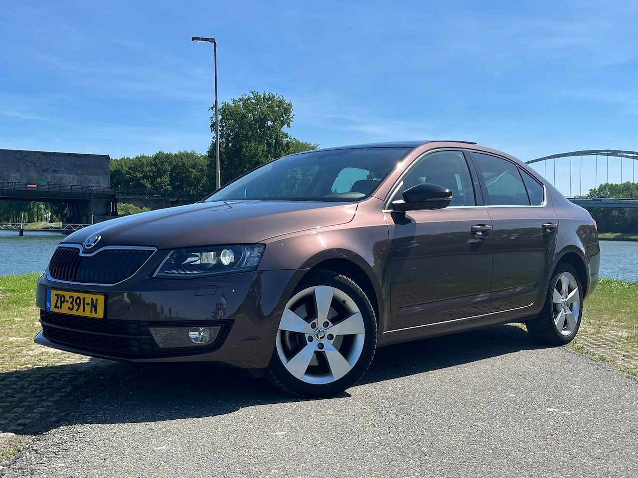 Skoda Octavia - 1.8 TSI Greentech Elegance Businessline 180pk DSG Panoramadak Xenon Cruise Clima Bluetooth PDC - AutoWereld.nl