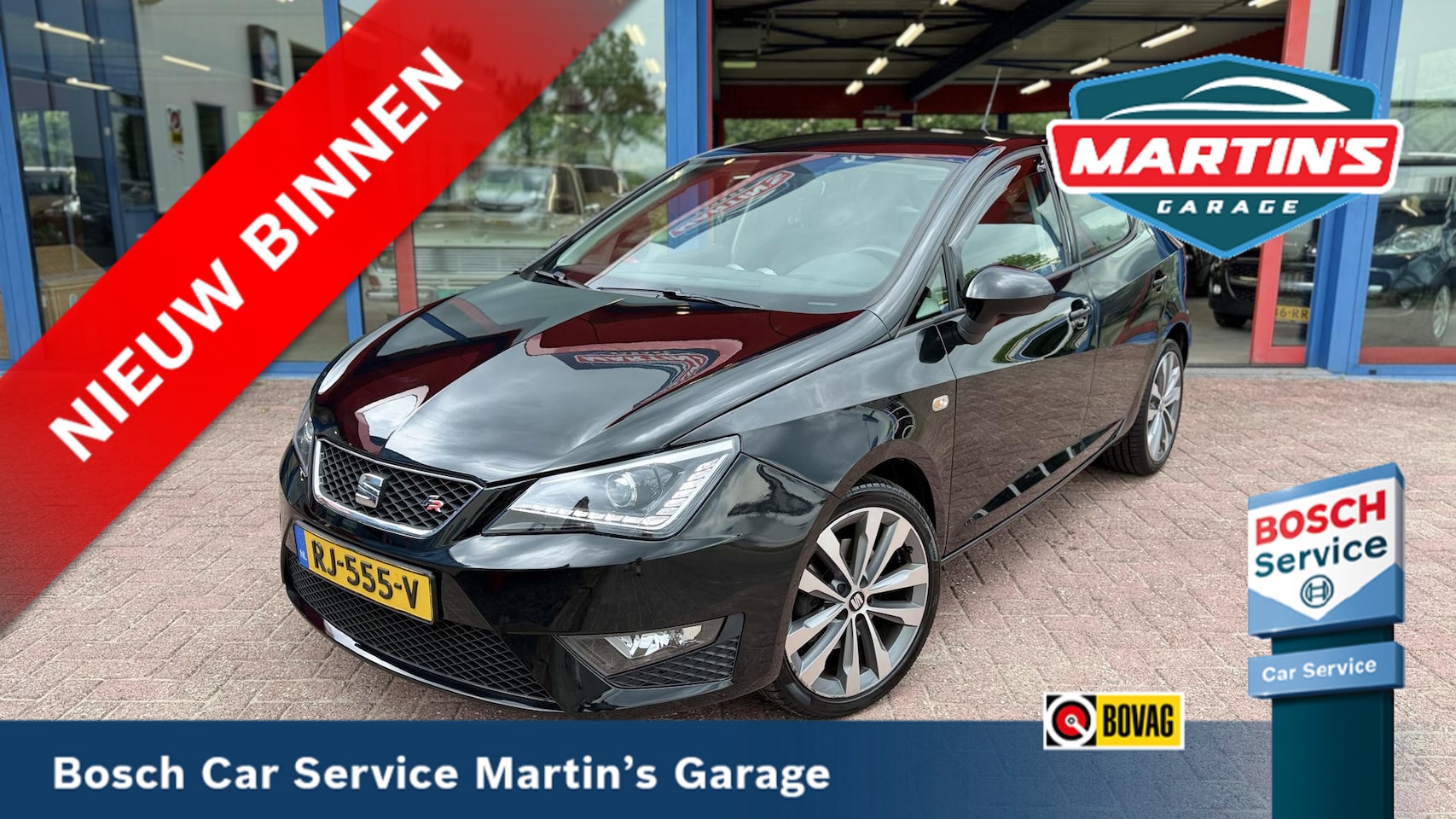 SEAT Ibiza - 1.0 EcoTSI FR Connect NAVI CLIMA CRUISE SPORT 5DEURS - AutoWereld.nl