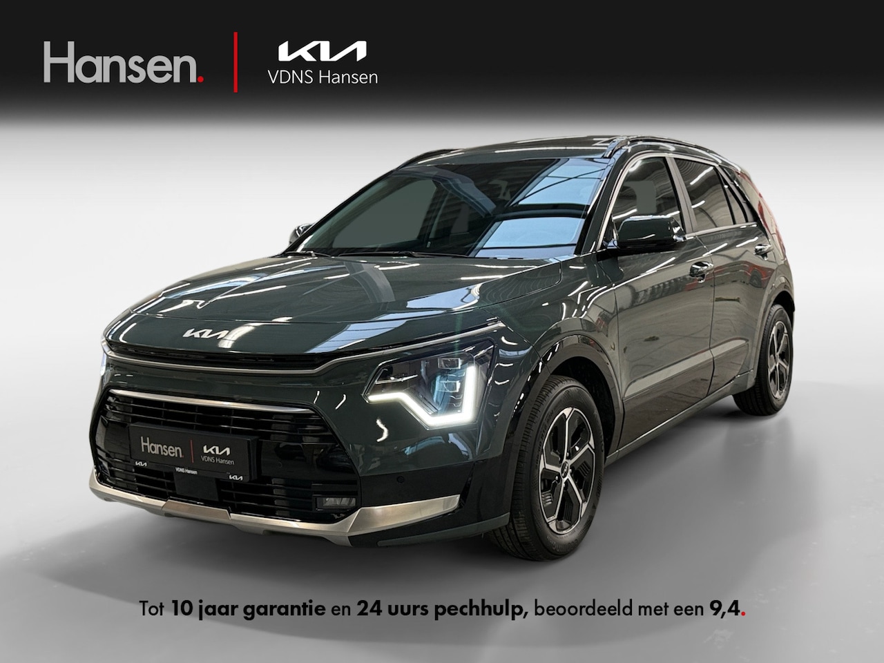 Kia Niro - 1.6 GDi Hybrid DynamicPlusLine I Schuifdak I Leder I Adaptive Cruise I Elek. Achterklep - AutoWereld.nl