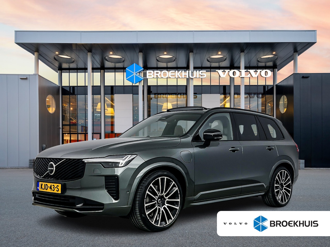 Volvo XC90 - T8 Recharge Ultra Dark Excecutive Edition | 22" | Gelaagd & Getint Glas | Geintegreerd kin - AutoWereld.nl