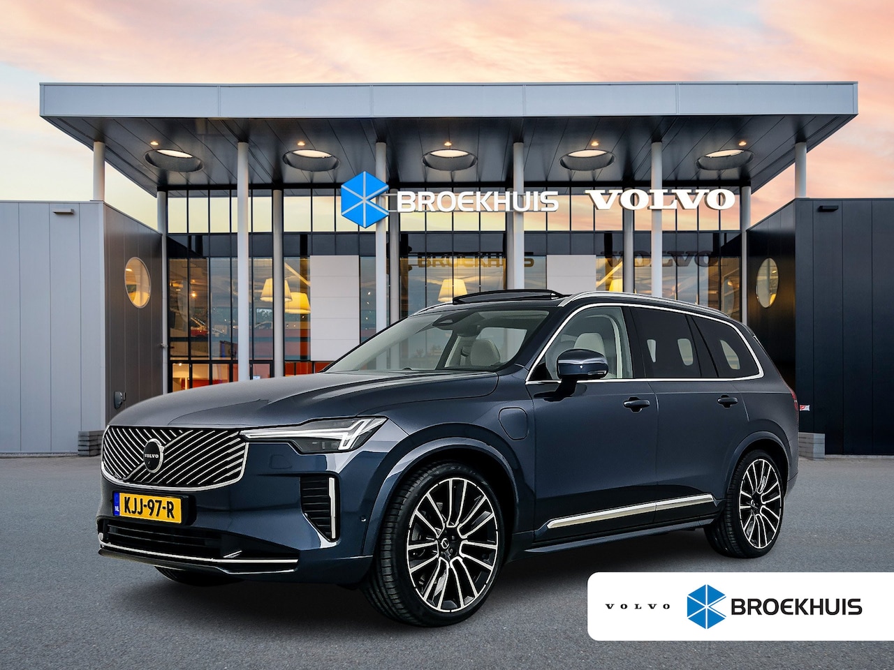 Volvo XC90 - T8 Recharge Ultra Bright Excecutive Edition | 22" | Gelaagd & Getint Glas | Luchtvering | - AutoWereld.nl