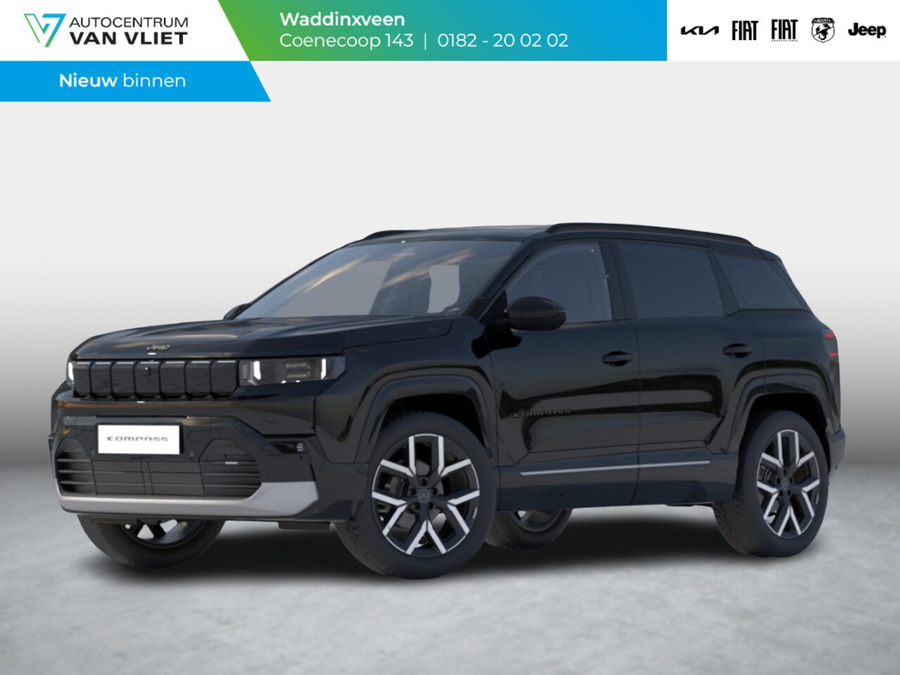 Jeep Compass - First Edition 74 kWh | Adapt. Cruise | Camera | Carplay | 20" | Elektr. A-Klep | Navi | Wi - AutoWereld.nl