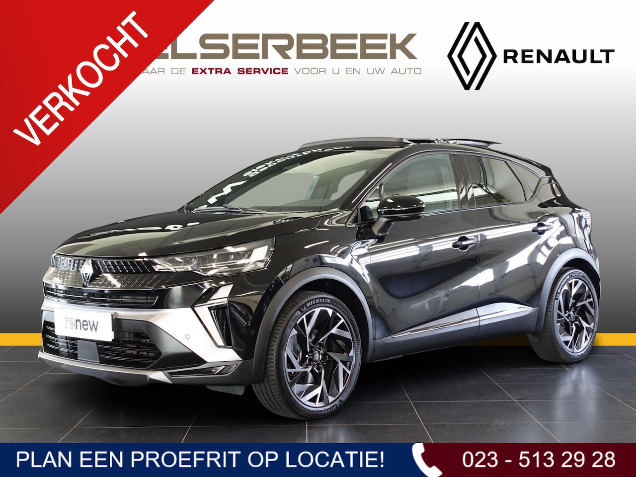 Renault Captur - 1.6 E-Tech full hybrid 145 esprit Alpine*Open Dak* - AutoWereld.nl