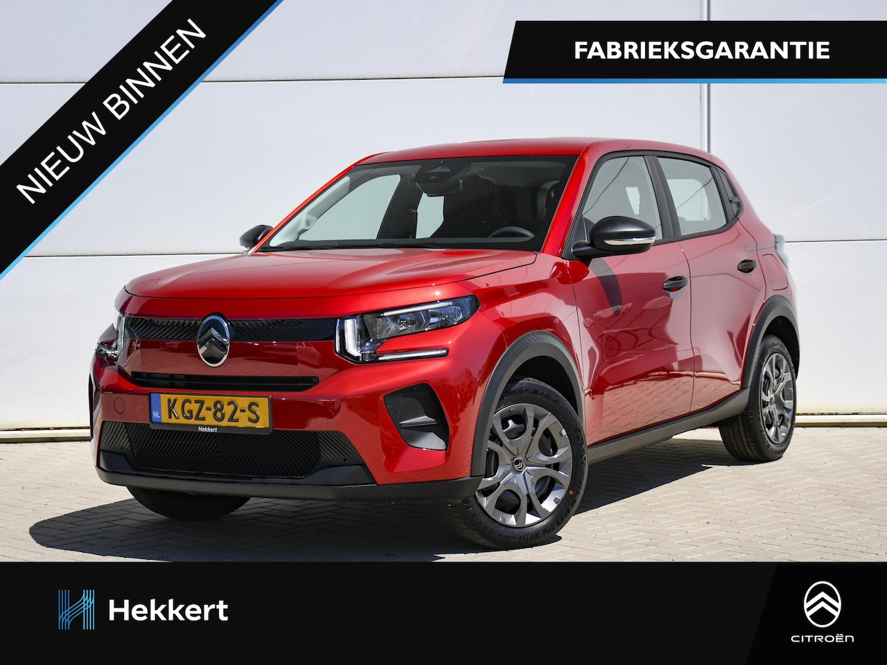 Citroën ë-C3 - You 44 kWh Comfort Range 113pk Automaat CRUISE.C | AIRCO | 16'' DESIGN VELGEN - AutoWereld.nl