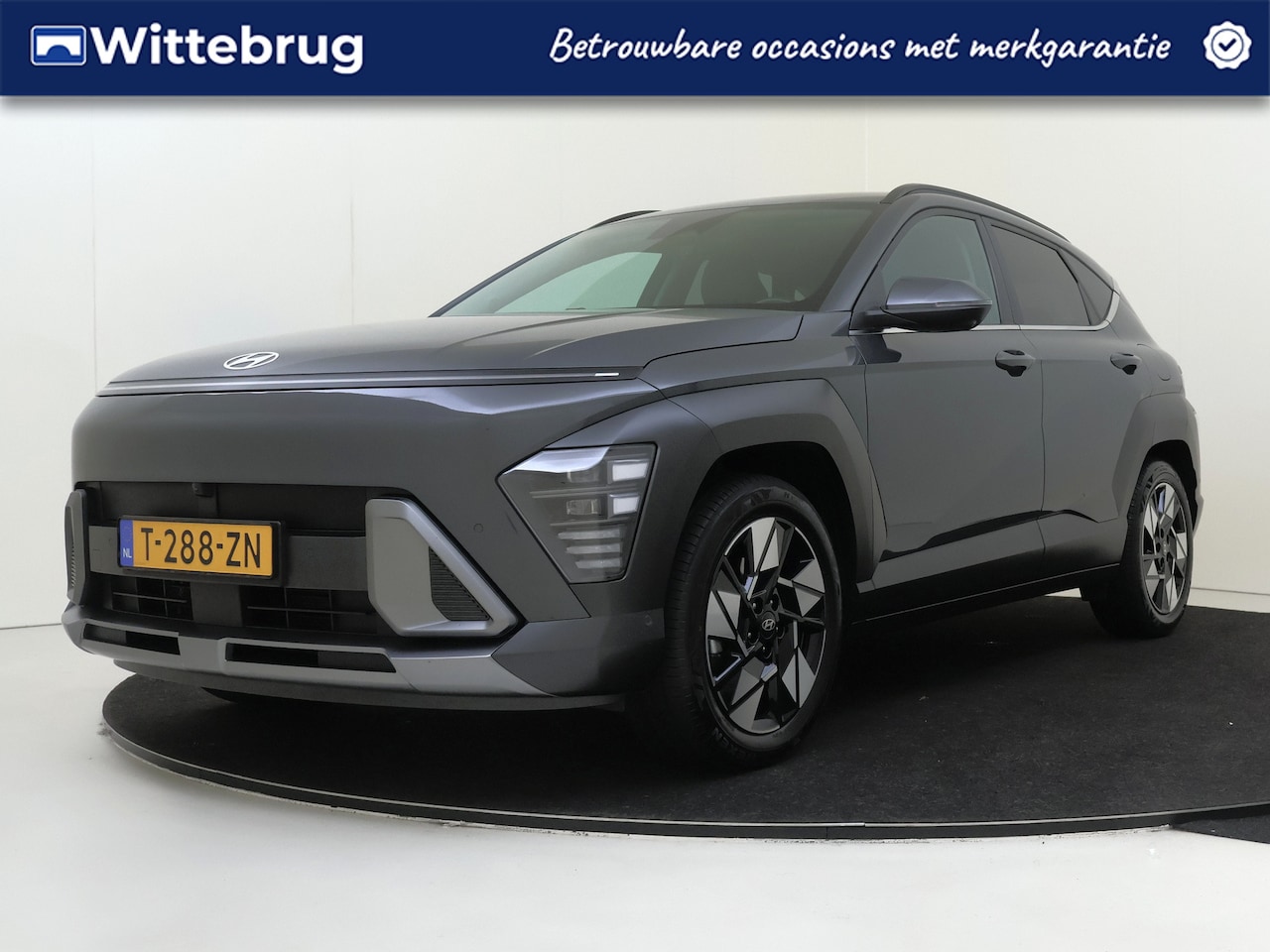 Hyundai Kona - 1.6 GDI HEV Premium LEDER | FULL LED | NAVIGATIE | 360 CAMERA - AutoWereld.nl