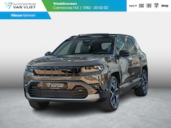 Jeep Compass - First Edition 74 kWh | Direct leverbaar | Adapt. Cruise | Camera | Carplay | 20" | Elektr.