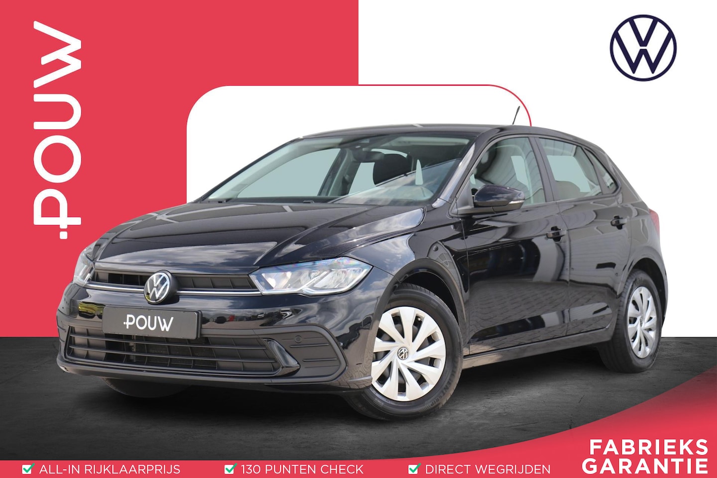 Volkswagen Polo - 1.0 MPI 80pk Polo | App Connect | Airco | Parkeersensoren - AutoWereld.nl