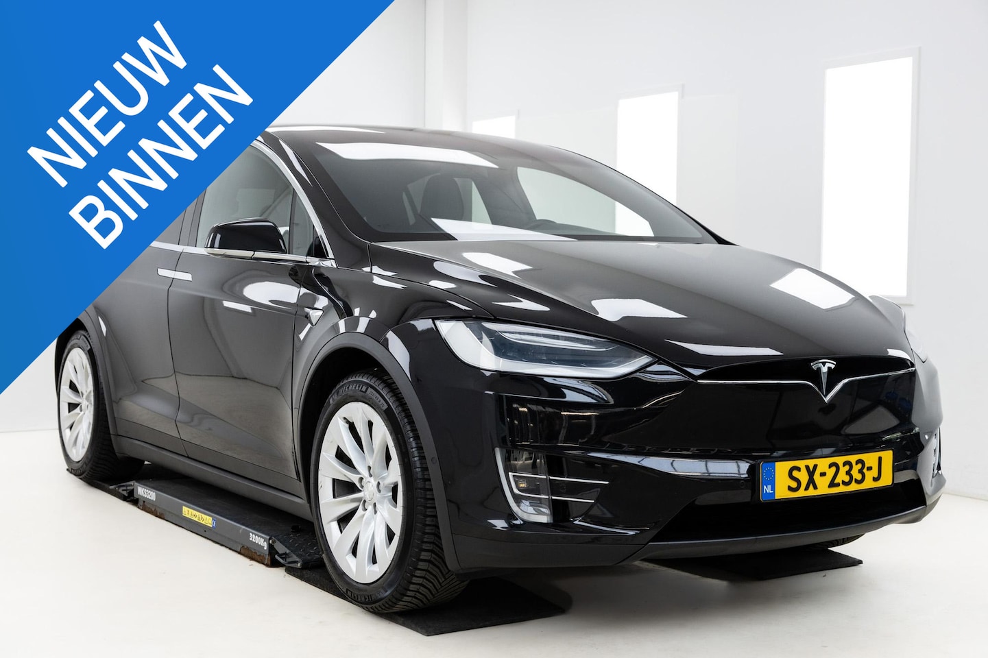 Tesla Model X - 100D 7p. AUTOPILOT, FREE SUPERCHARGE, TREKHAAK, 7PERS, 1E EIGENAAR - AutoWereld.nl