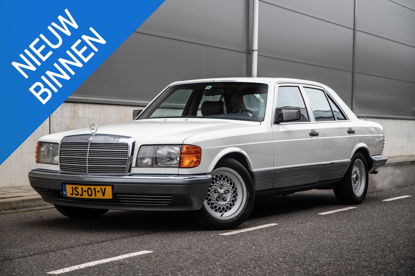 Mercedes-Benz S-klasse - 380 SE | 105.000KM | Oldtimer | Leer | Airco - AutoWereld.nl
