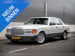 Mercedes-Benz S-klasse - 380 SE | 105.000KM | Oldtimer | Leer | Airco