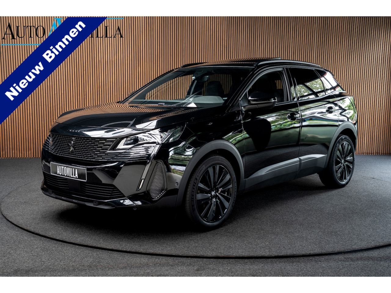 Peugeot 3008 - 1.2 Hybrid 145 GT Black Pack Pano Massage Leer 360° Focal Memory seats Navi PDC Elektr. ac - AutoWereld.nl